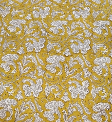 Mantel Canelle & Safran – 100% algodón – estampado floral – estilo boho chic – Jardín Botánico – Miss June Paris – 5