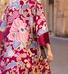 long sleeve bohemian long kimono IVANA - Miss June