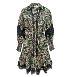 vestido corto bohemio chic manga larga LUCINA - Miss June