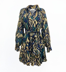 robe courte manche longue boheme SORAYA - Miss June