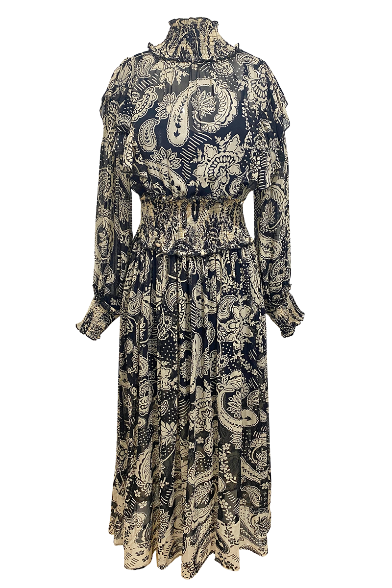long sleeve bohemian long dress PALOMA - Miss June