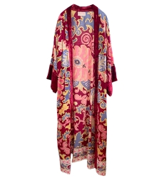 long sleeve bohemian long kimono IVANA - Miss June