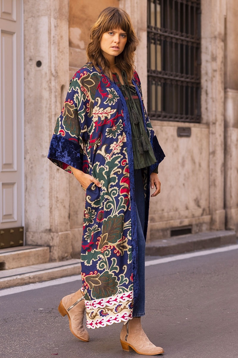 kimono long manche longue boheme IVANA - Miss June
