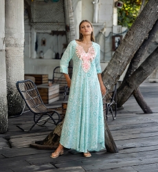long sleeve bohemian long dress NAOMI - Miss June