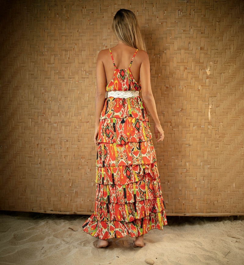 jupe longue boheme IVA - Miss June