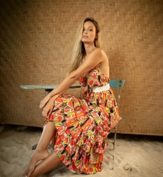 Miss June Paris — Long Iva Skirt