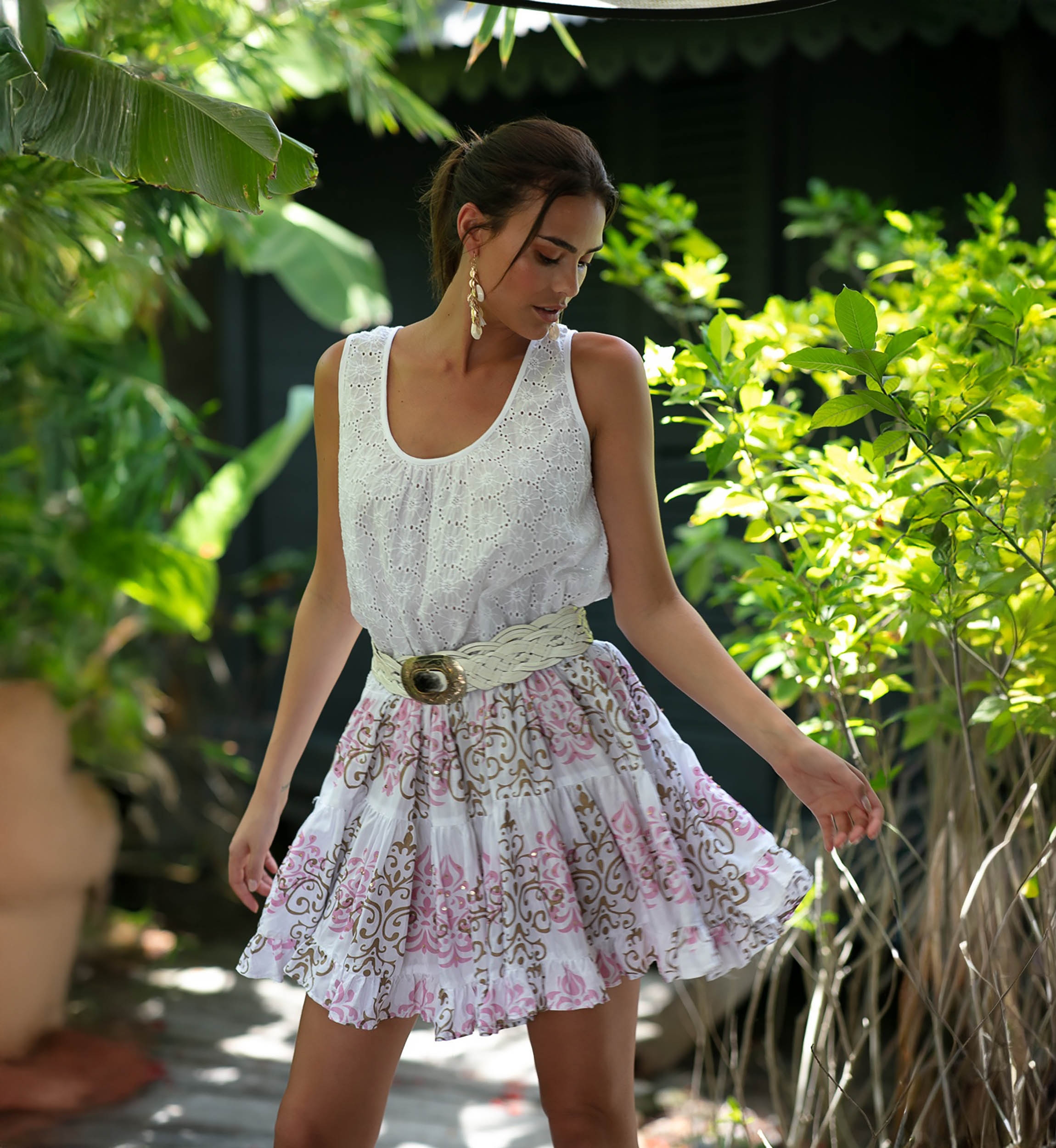 Miss June Paris, Vestido Curto Babydoll