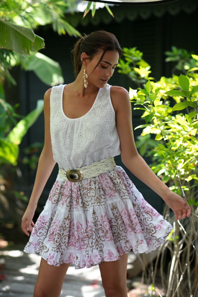 Miss June Paris, Vestido Curto Babydoll
