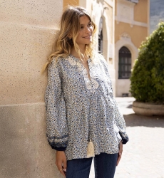 blusa bohemia manga larga DIVINA - Miss June