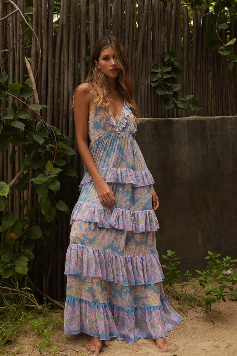 Miss June Paris — Vestido Longo Yolanda