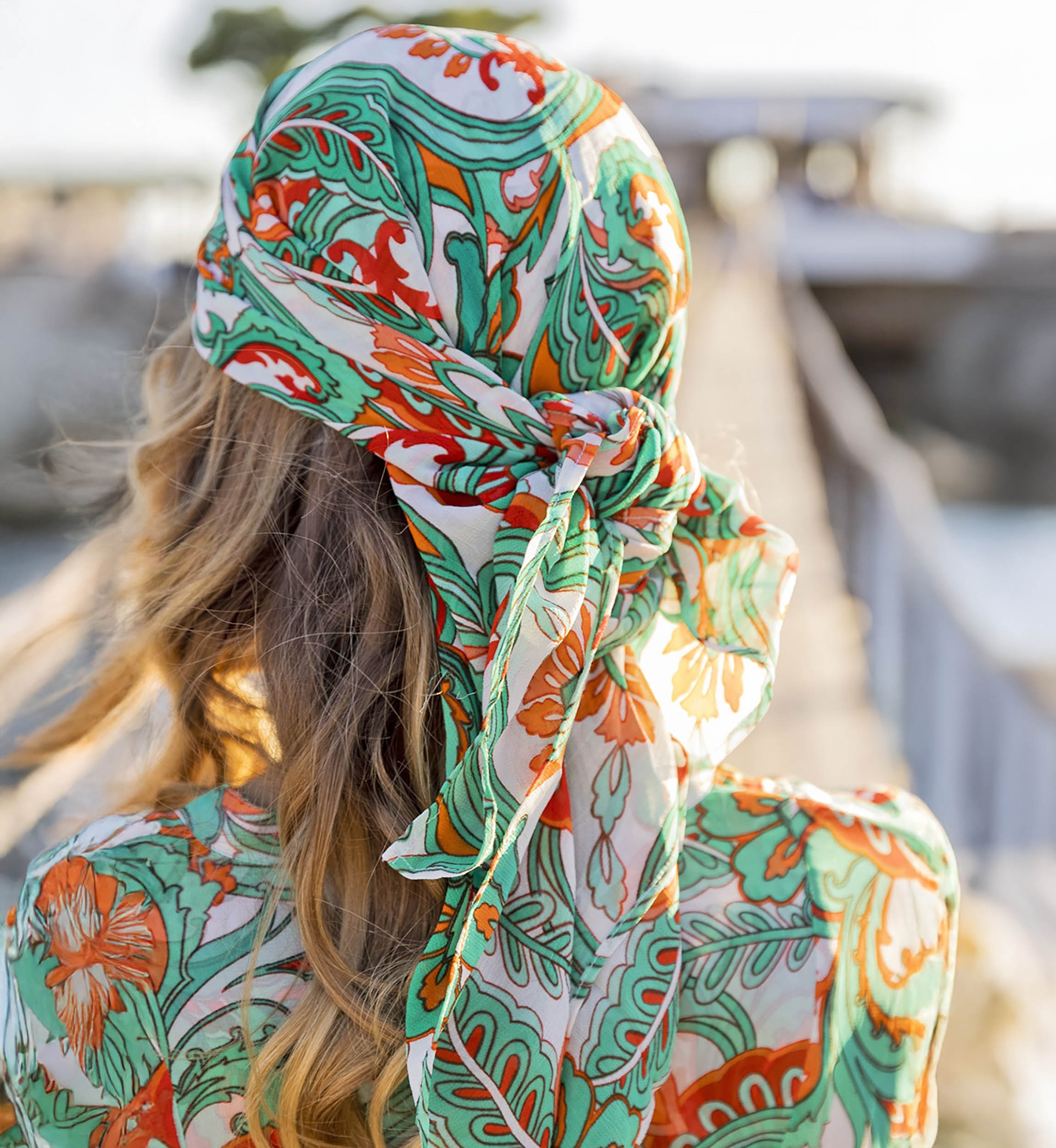 Bufanda Georgia - Colores Surtidos - Tamaño 90cm*90cm - Miss June Paris - 1