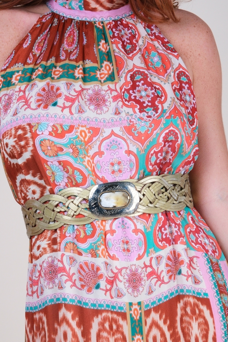 Broadway Leather Belt – Assorted Colors – Boho Chic Style – Miss June Paris – 26