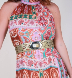 Broadway Leather Belt – Assorted Colors – Boho Chic Style – Miss June Paris – 26