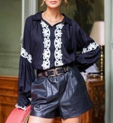 Miss June Paris, Carla Leather Shorts