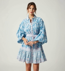 Vestido curto Juliette - 100% algodão - Miss June Paris - 3