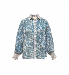 Camisa feminina Alizee - estampada - Miss June Paris - 6