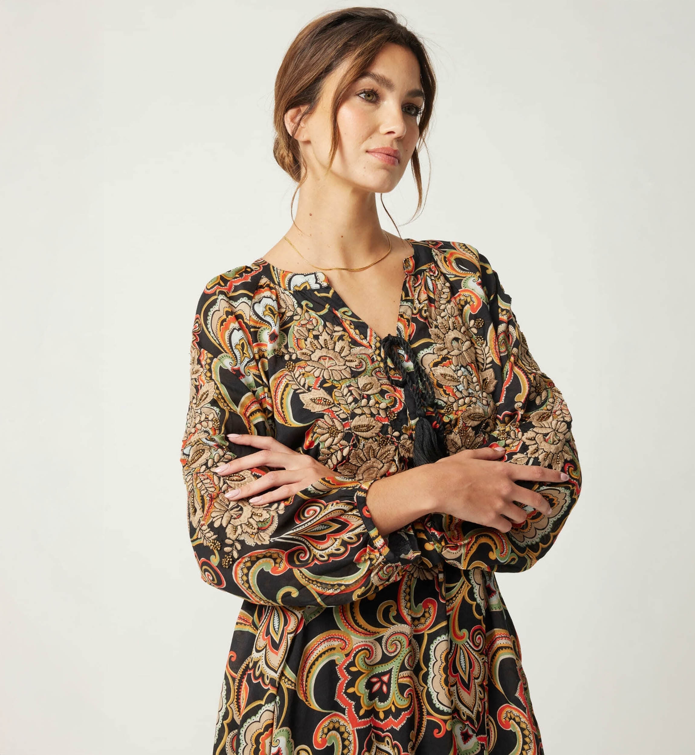 Vestido longo Coline - Miss June Paris - 5