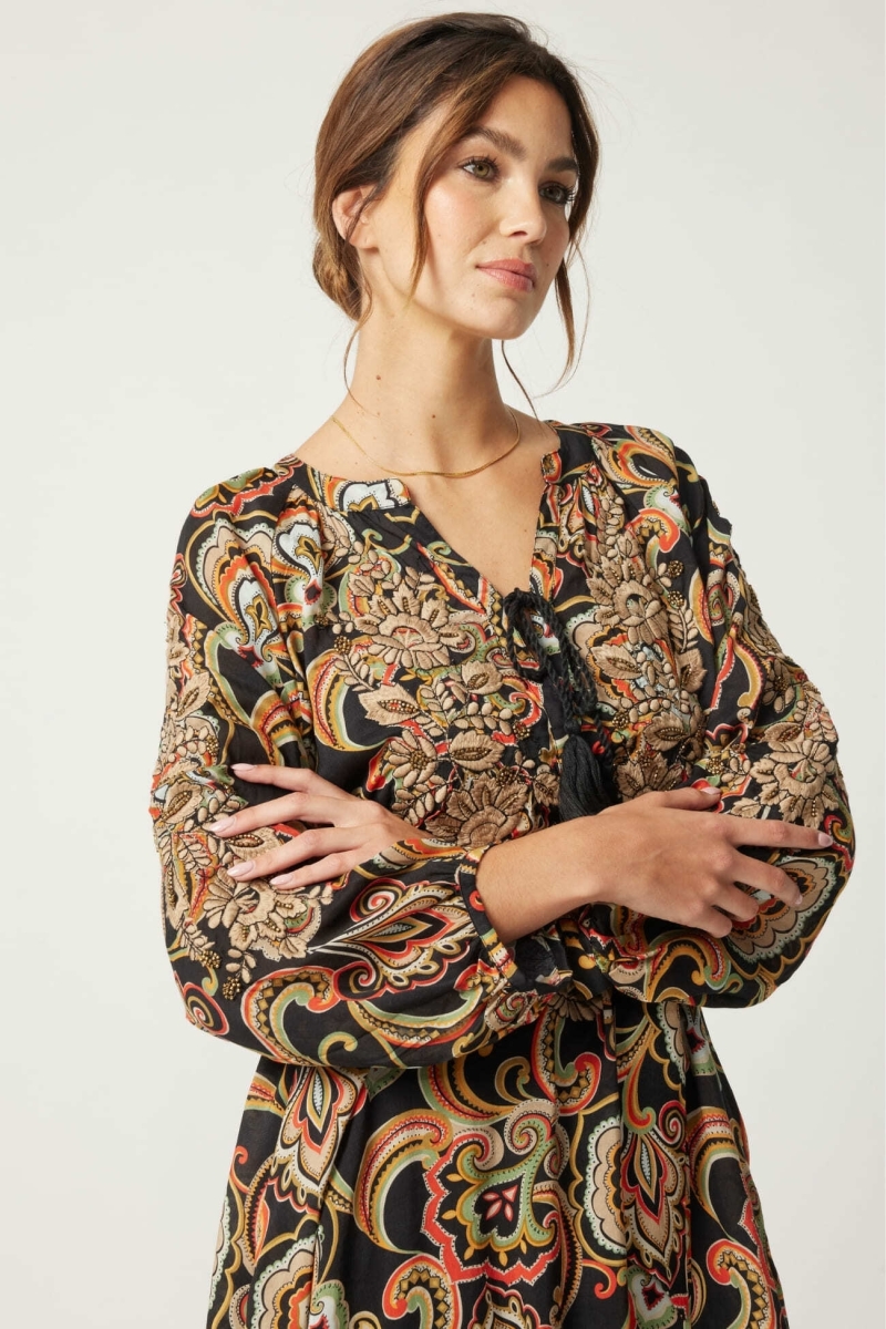 Vestido longo Coline - Miss June Paris - 5