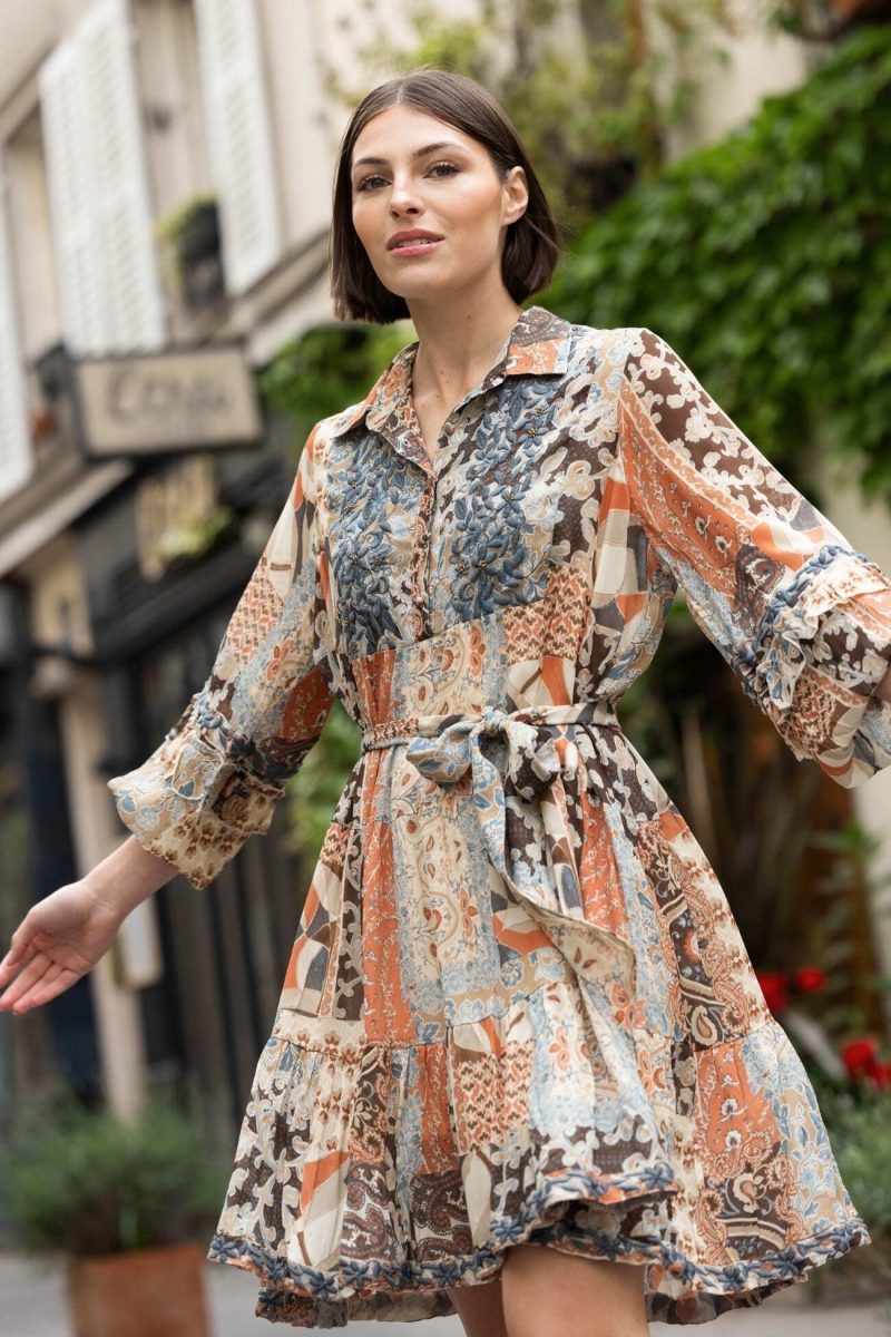 Vestido corto Clementine - Miss June Paris - 3