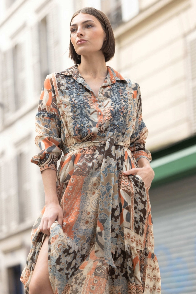 Vestido longo Élodie - Miss June Paris - 1