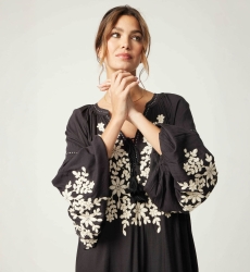 Vestido preto curto Anouk - Miss June Paris - 5