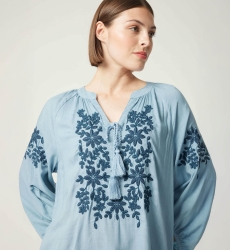 Blusa azul Noémie - Miss June Paris - 5