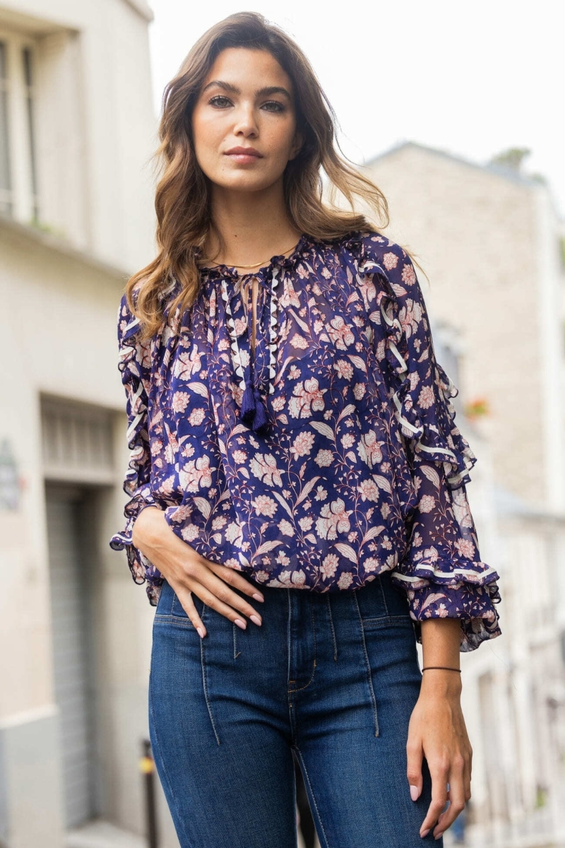 Blusa Romane - Miss June Paris - 2