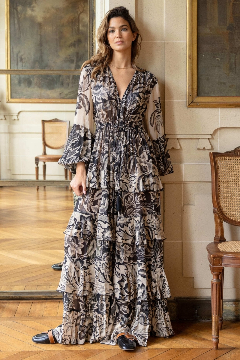 Vestido longo Maéva - Miss June Paris - 1