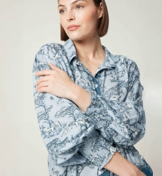 Camisa mujer Maé estampado sabana  - Miss June Paris - 1