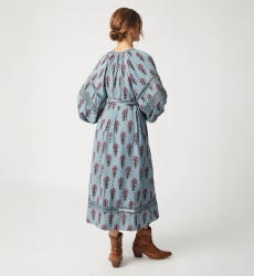 Amber Long Dress - floral print - Miss June Paris - 4