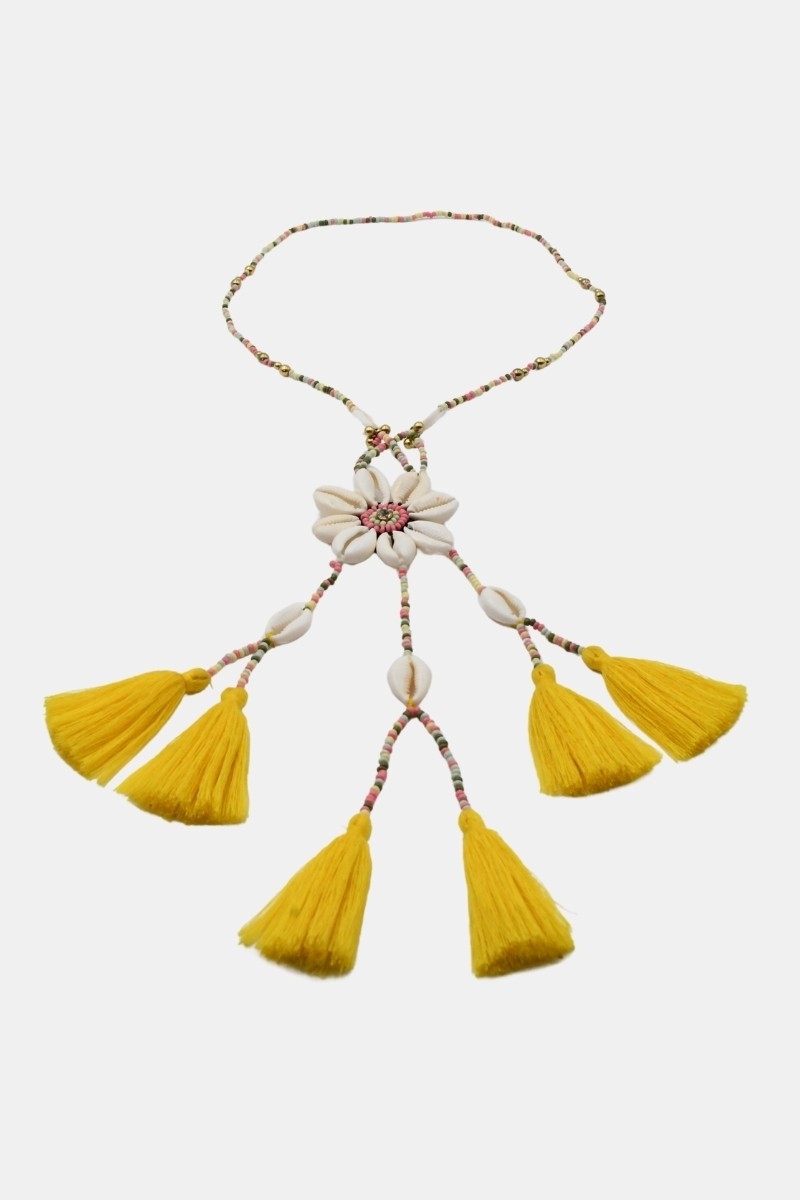 Long bohemian costume necklace LENA - Miss June