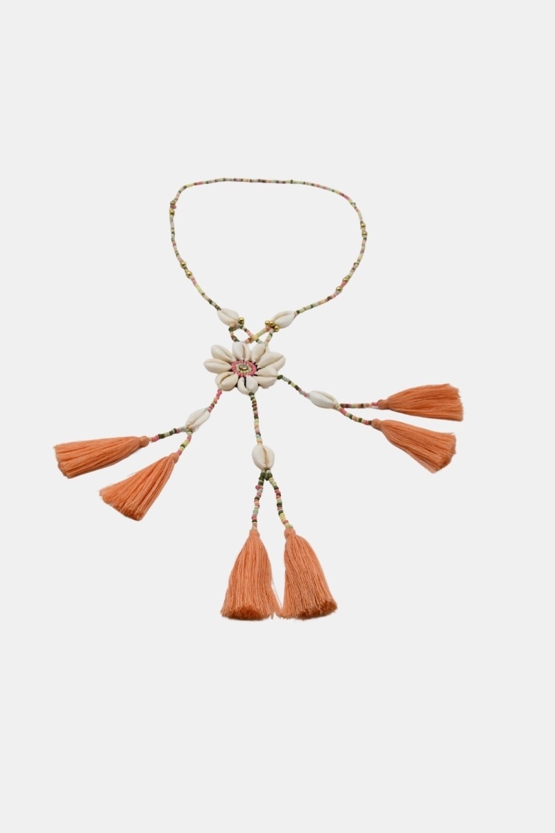 Long bohemian costume necklace LENA - Miss June