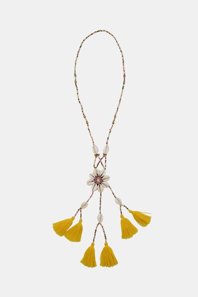 Long bohemian costume necklace LENA - Miss June