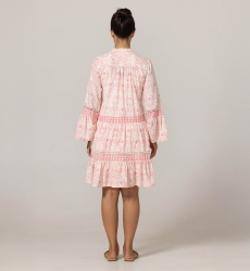 Jaya Short Dress - 100% Cotton - Miss June Paris - 4