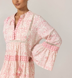 Vestido curto Jaya - 100% algodão - Miss June Paris - 5