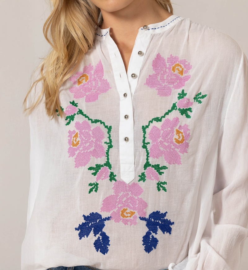 Blusa Jenna - 100% voile de algodón - Miss June Paris - 5