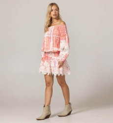 Short Dress Shania - 100% Viscose - Miss June Paris - 3