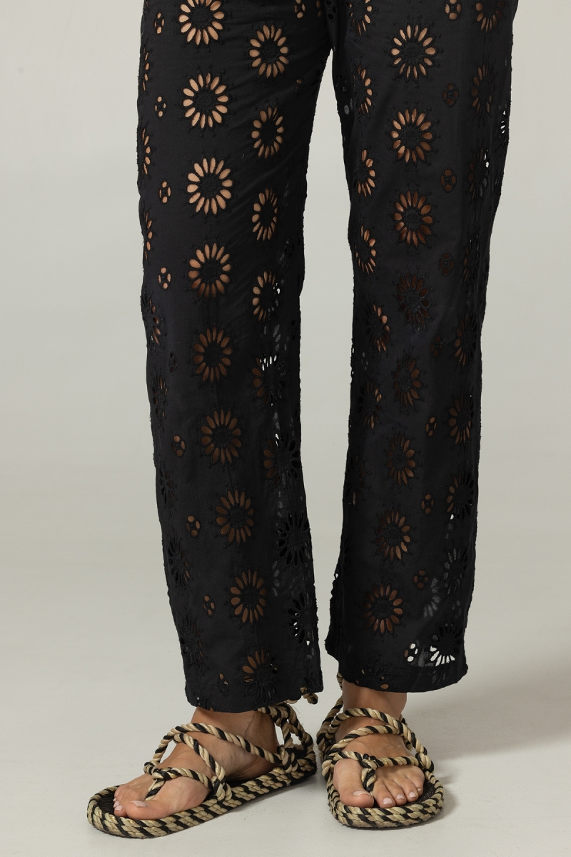 Pantalones Sorbet - Bordado Inglés - 100% Algodón - Miss June Paris - 10