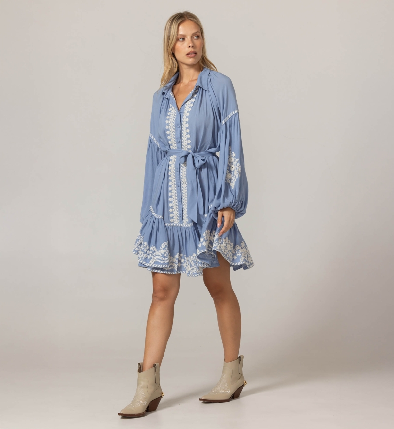 Vestido Corto Yara - 100% Modal - Miss June Paris - 3