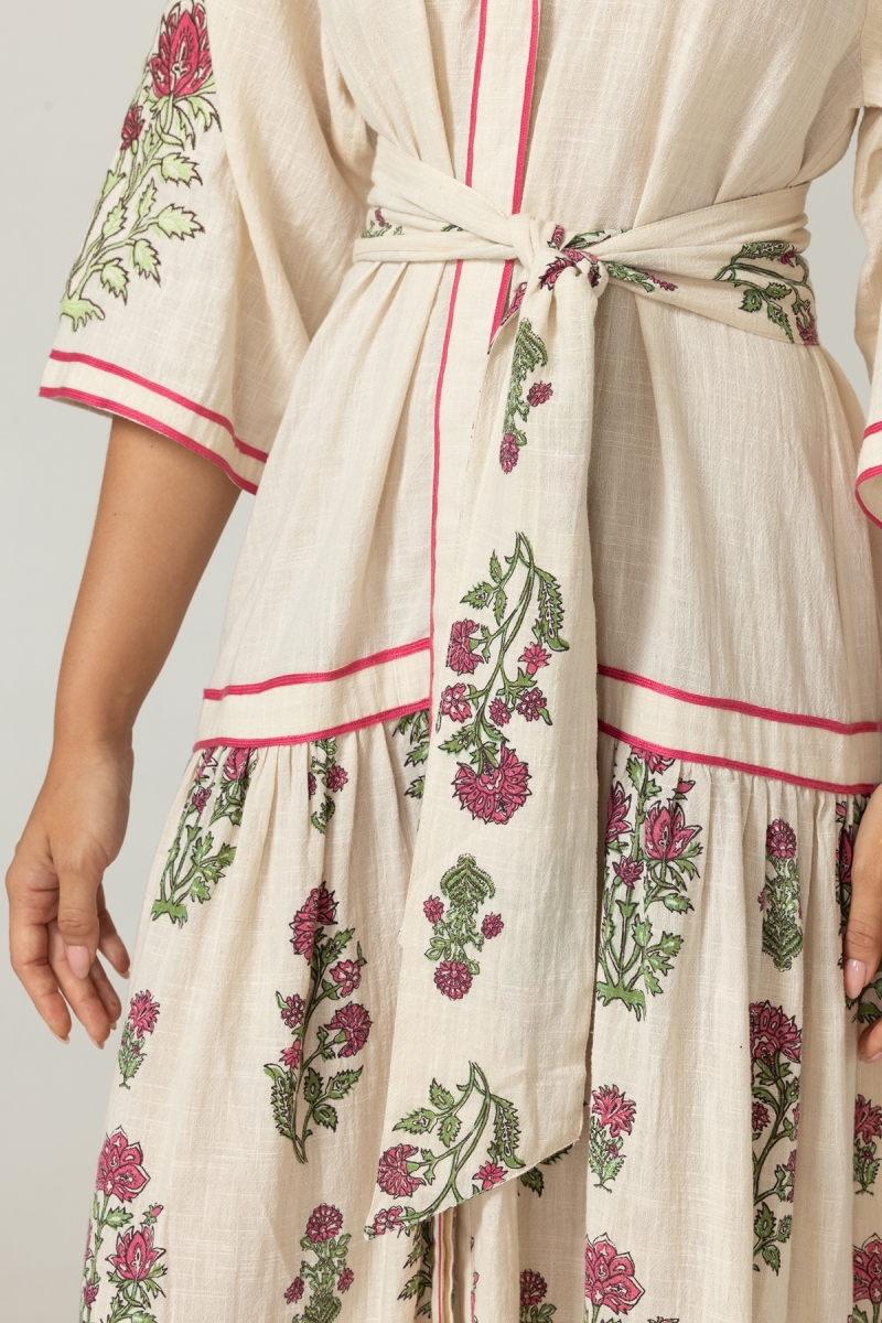 Vestido Longo Gilda - 100% Algodão - Miss June Paris - 5