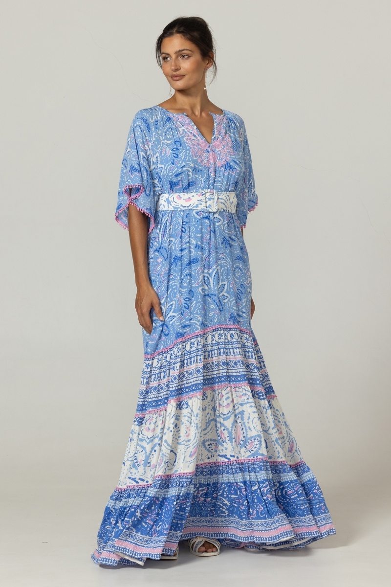 Vestido Longo Kaira - 100% modal - Miss June Paris - 3