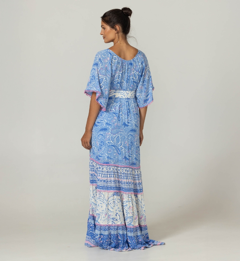 Vestido Longo Kaira - 100% modal - Miss June Paris - 4