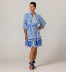 Nessy Short Dress - 100% modal - Miss June Paris - 3