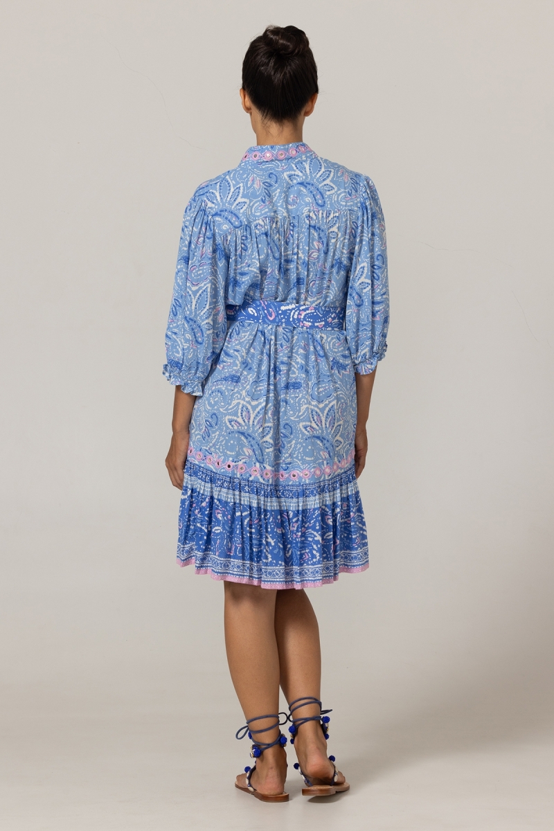 Vestido Curto Nessy - 100% modal - Miss June Paris - 4