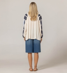 Blusa Flore - 100% Crêpe Rayón - Miss June Paris - 4