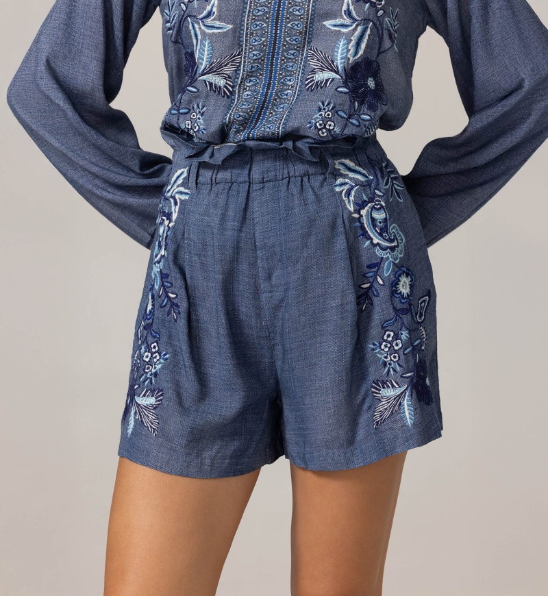 Calções Kanta - 100% Viscose - Miss June Paris - 5