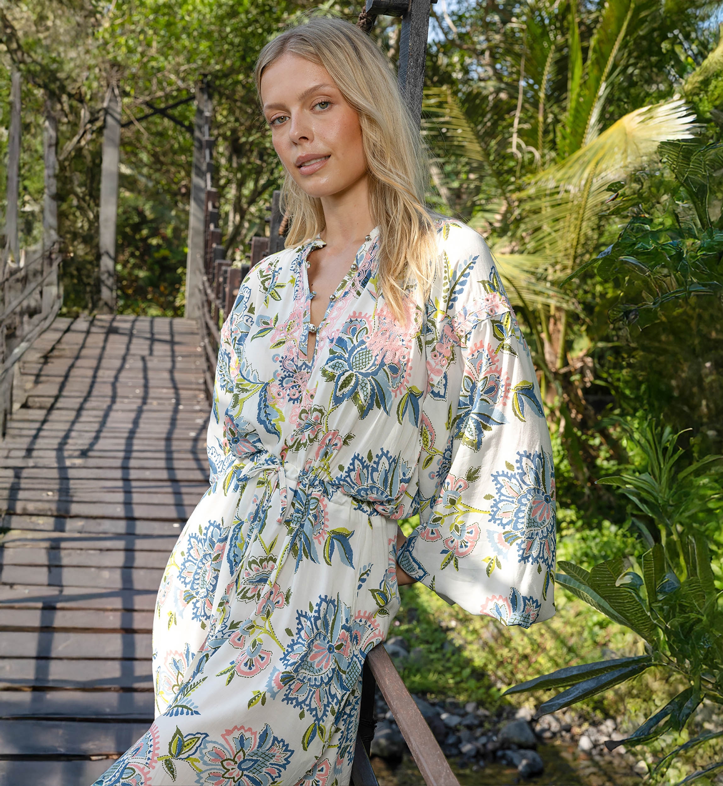 Vestido Longo Raphy - 100% Modal - Miss June Paris - 2