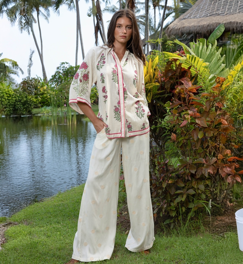 Calça Tara - 100% Viscose - Miss June Paris - 1