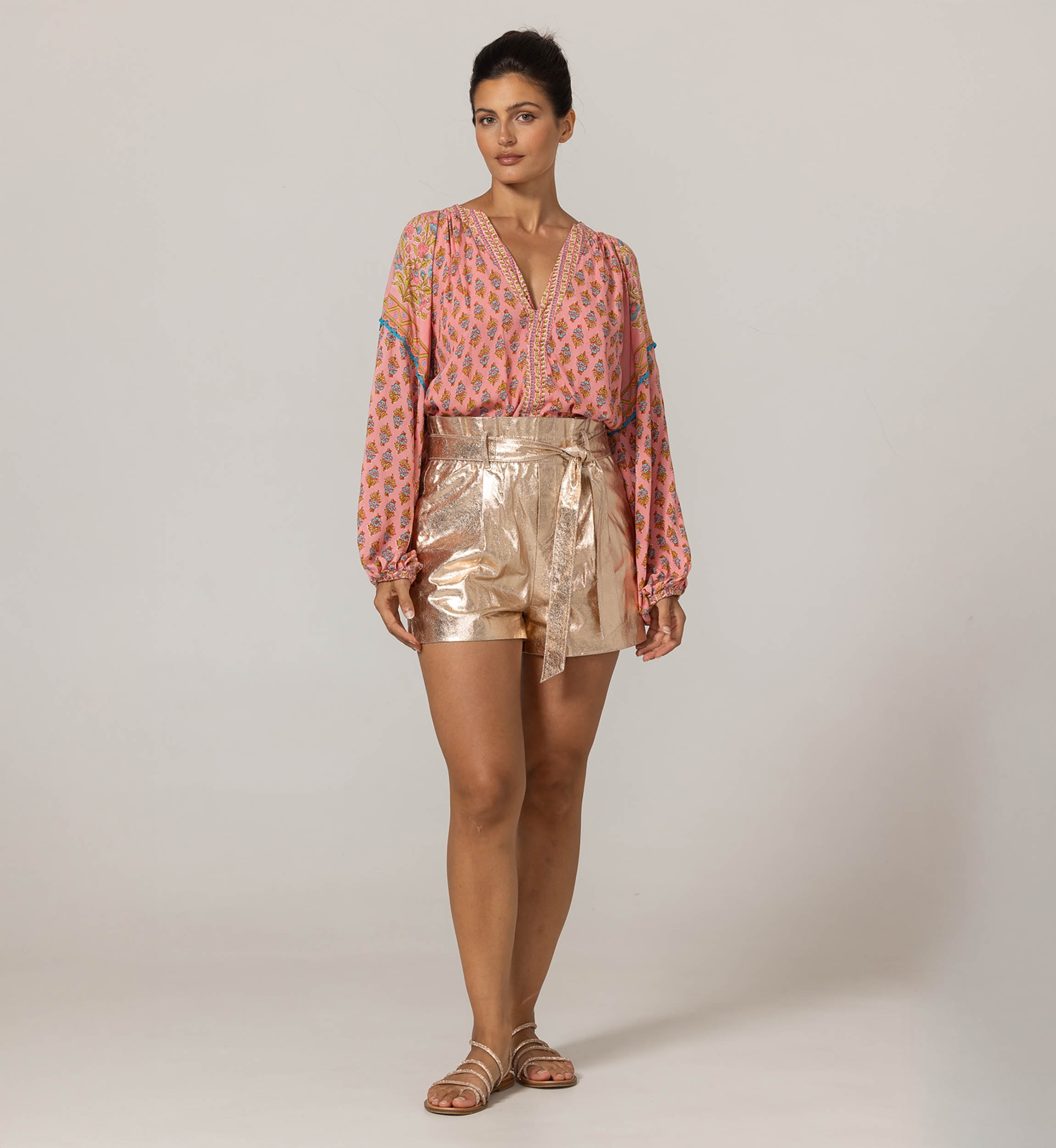 Blusa Karis - Padrão Floral - 100% Modal - Miss June Paris - 3