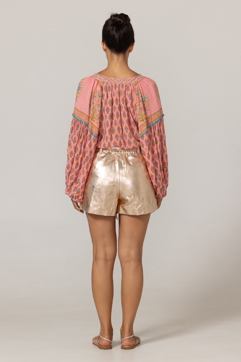Blusa Karis - Padrão Floral - 100% Modal - Miss June Paris - 4